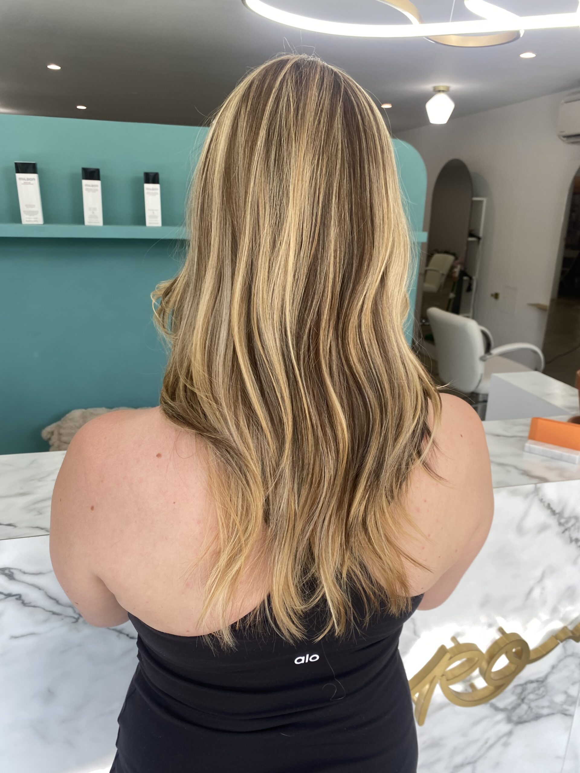 Long Layer Style ORO NEW YORK High Quality Hair Salon Brooklyn 